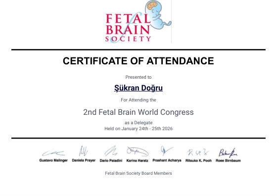 2. Fetal Beyin Dünya Kongresi